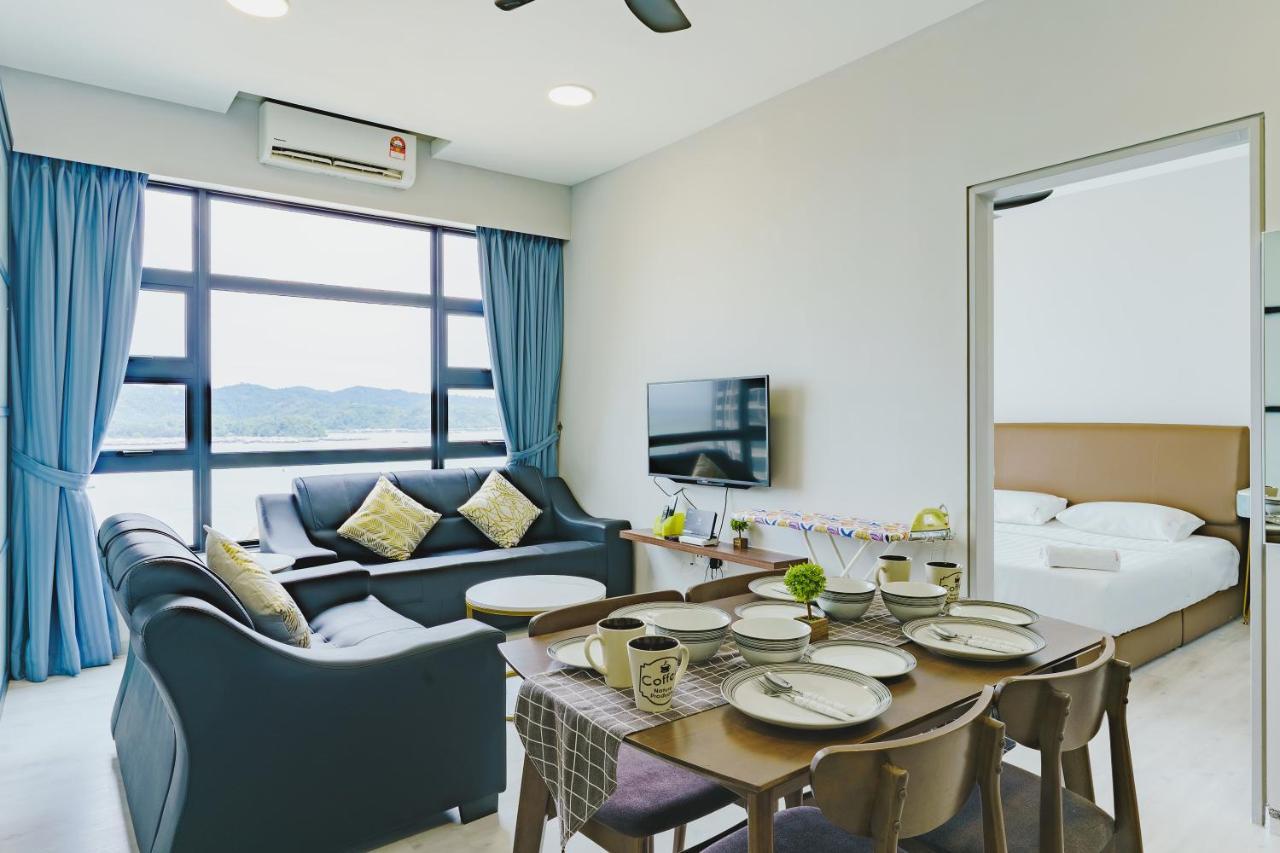 Full Seaview 2R1B Condo For 6Pax In コタキナバル エクステリア 写真