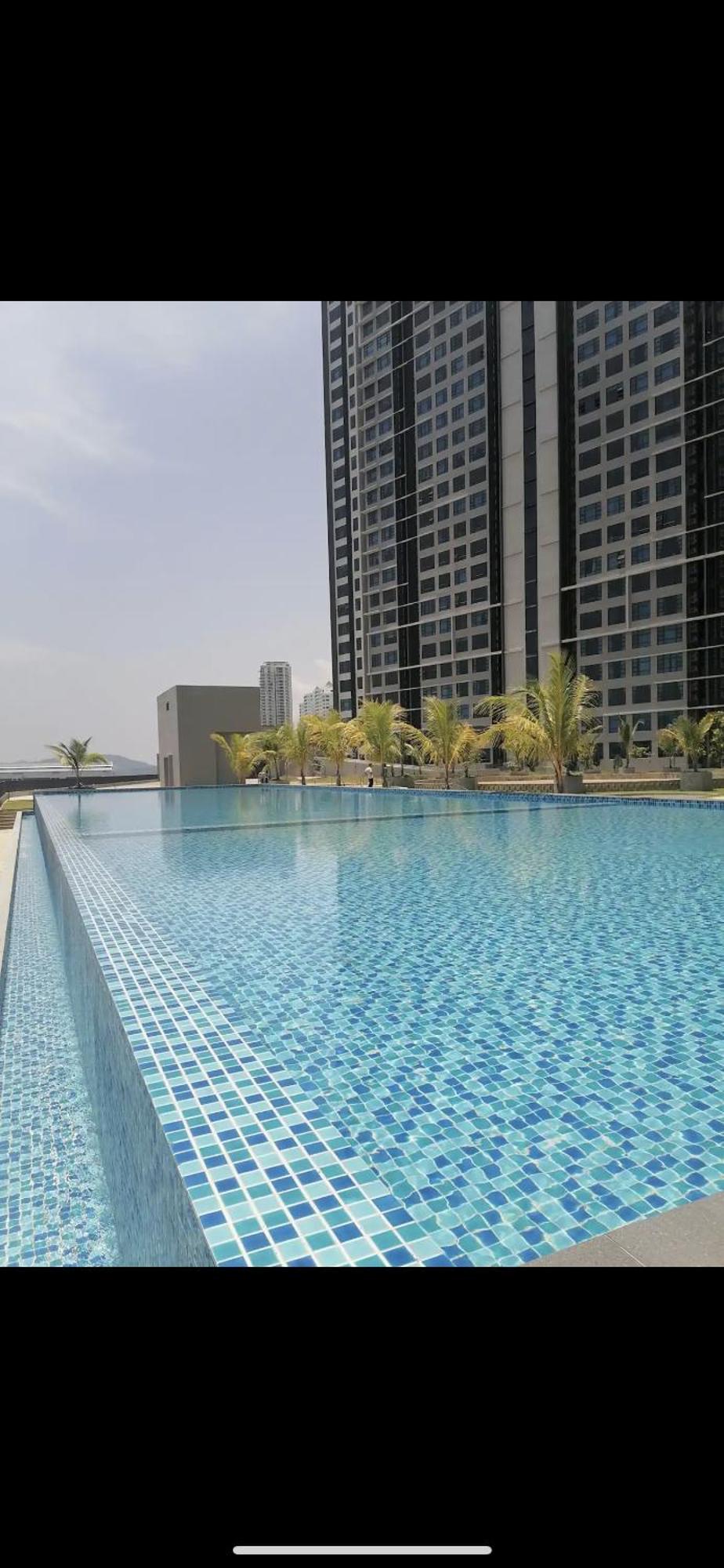 Full Seaview 2R1B Condo For 6Pax In コタキナバル エクステリア 写真